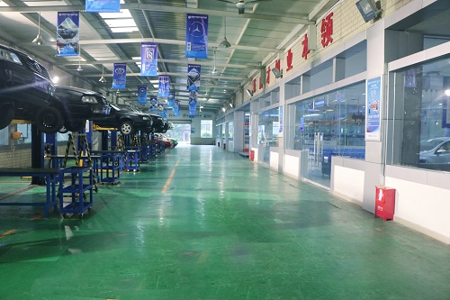 實訓實戰教學基地一角
