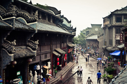 洛帶古鎮(zhèn)體驗地道的成都風情,